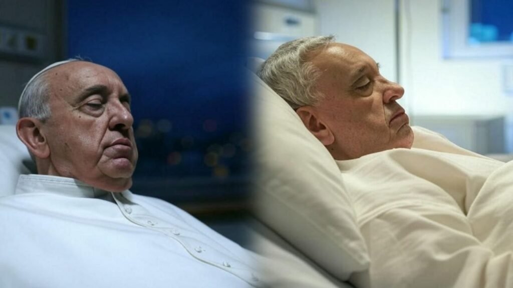 Pope Francis enjoyed a calm night of rest after weathering a respiratory scare and receiving blood transfusions