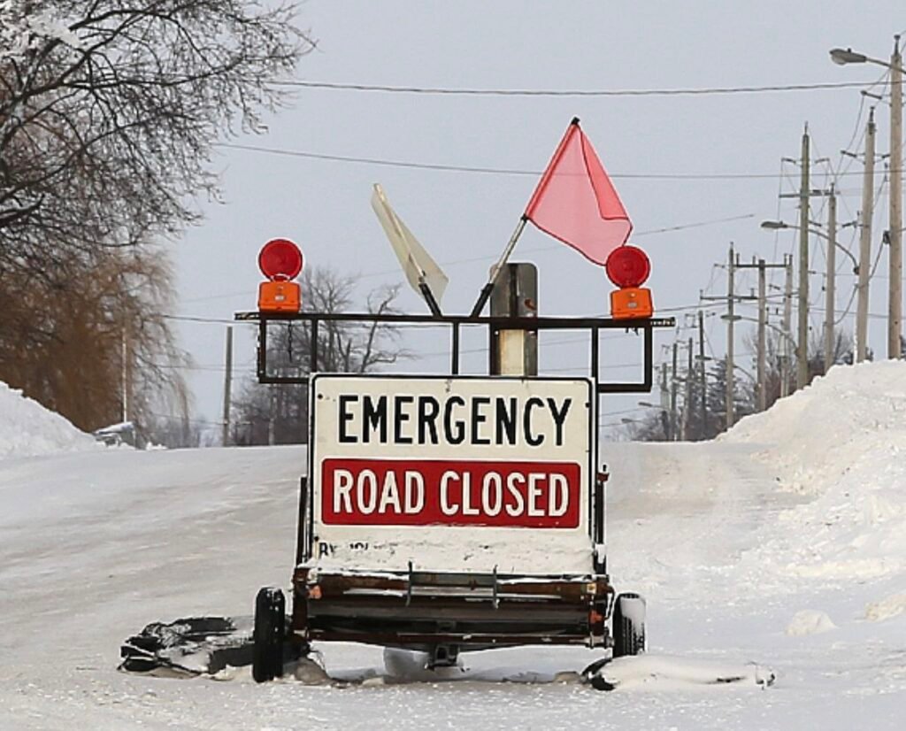 Winter storm causes dangerous conditions in northern Georgia